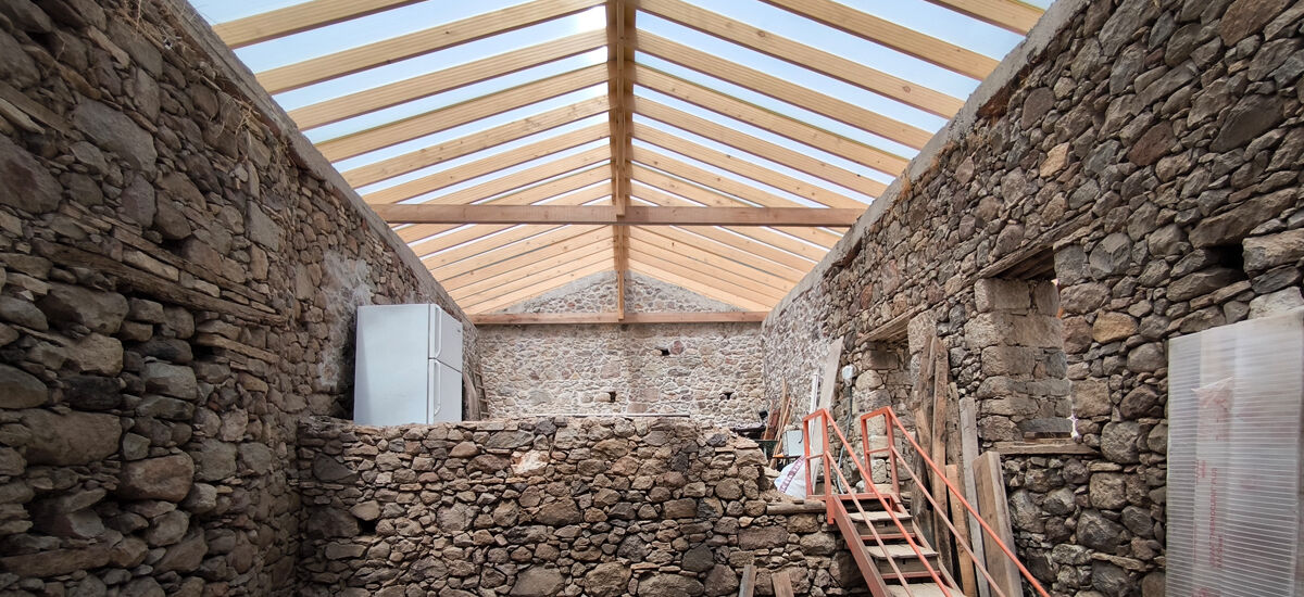 Caravanserai Restoration Architecture Design Wooden Roof Mimarlik Restorasyon