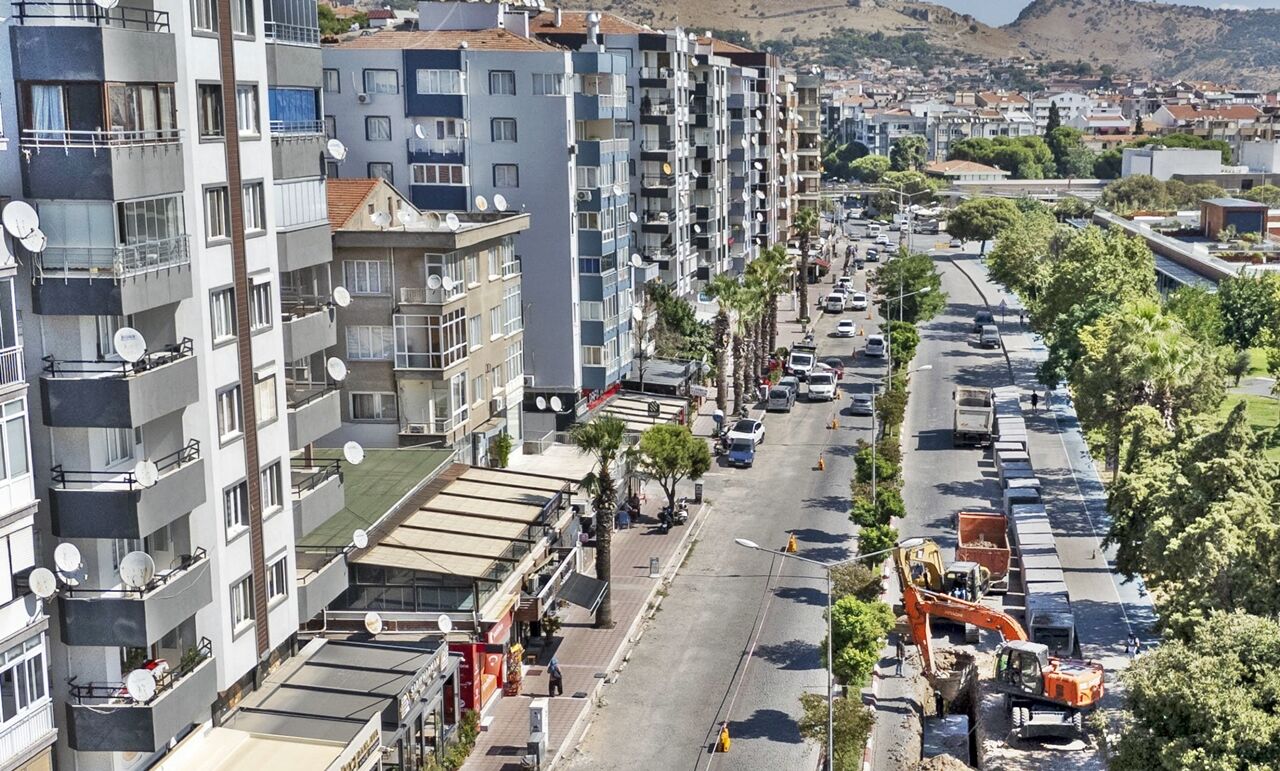 Bergama’da taşkın riskine karşı yeni hat