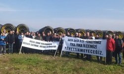 Kınık’ta köylü OSB'ye karşı direniyor!