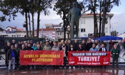 Ayvalık’ta demokrasi vurgusu…