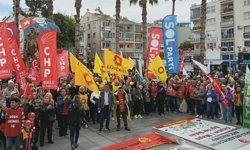 Dikili’de 1 Mayıs coşkusu: Binlerce kişi "adalet ve barış" için yürüdü