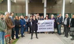 Bergama'ya gelen Yücel Arzen Hacıoğulları protesto edildi