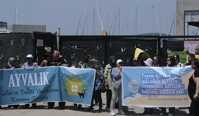 Kıyı yağmasına ülke çapında protesto
