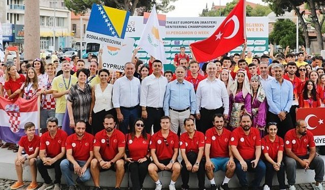 Bergama, Güneydoğu Avrupa Ülkeleri'nin katıldığı Oryantiring Şampiyonası'na ev sahipliği yapıyor