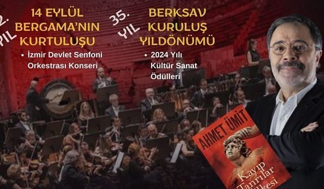 Bergama Asklepion'u 14 Eylül'de tarihi bir geceye sahne olacak!...