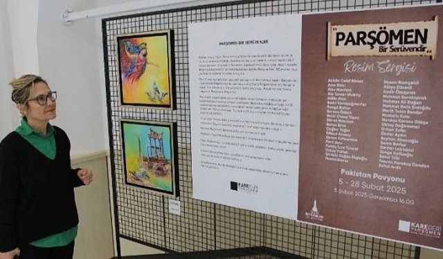 İzmir'de Parşömenin serüveni sergisi açıldı!