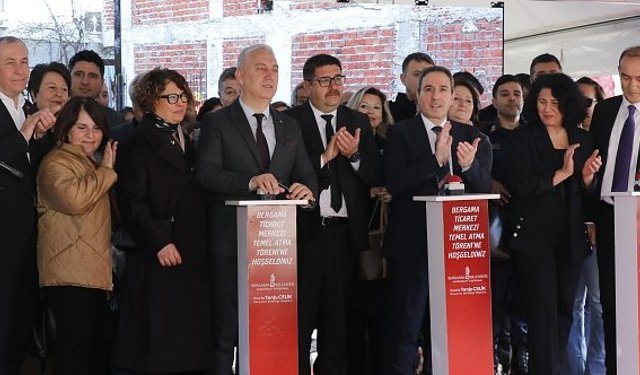 Bergama’nın yeni ekonomi üssü için ilk harç koyuldu!