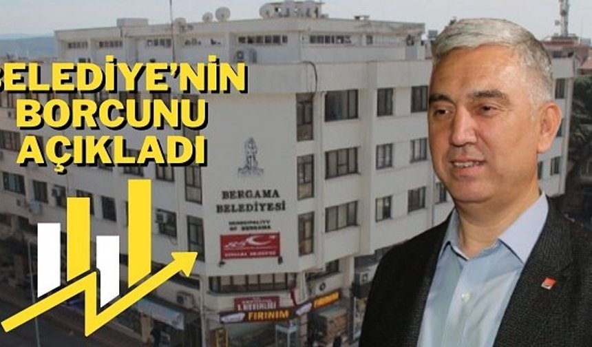 Bergama’da AKP'nin bıraktığı borç dudak uçuklattı!