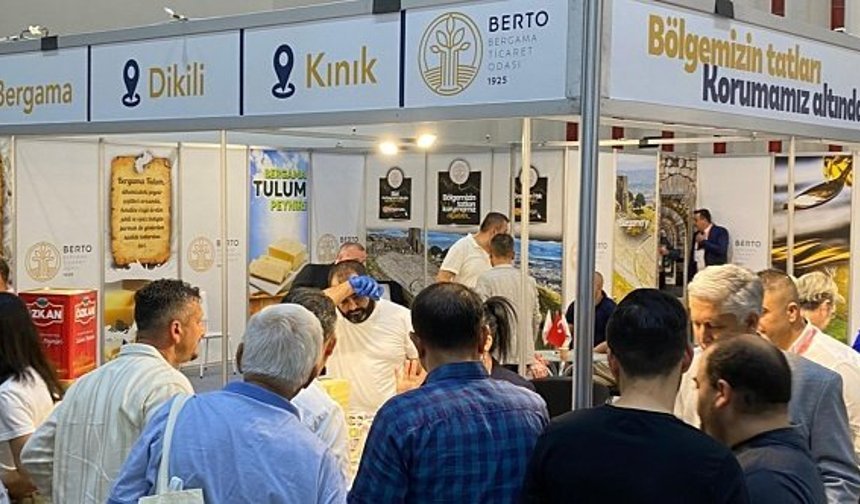 Bölge Zeytin, Zeytinyağı ve Bergama Tulum Peyniri Olıvtech Fuarı'nda tanıtılıyor