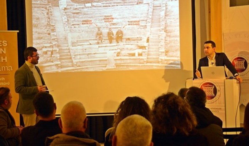 Bergama’nın derin hafızası gün yüzüne çıkıyor: “Nefes Alan Tarih” söyleşileri başladı