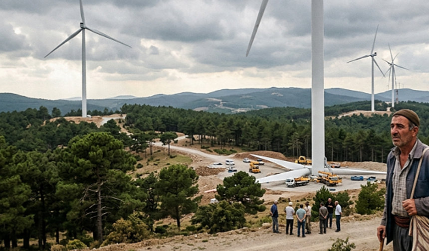 Bergama’ya 42 türbinli yeni RES darbesi!