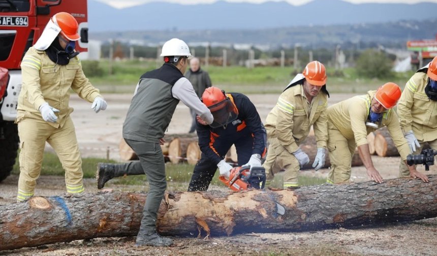 Orman yangınlarına müdahalede Bergama birinci oldu