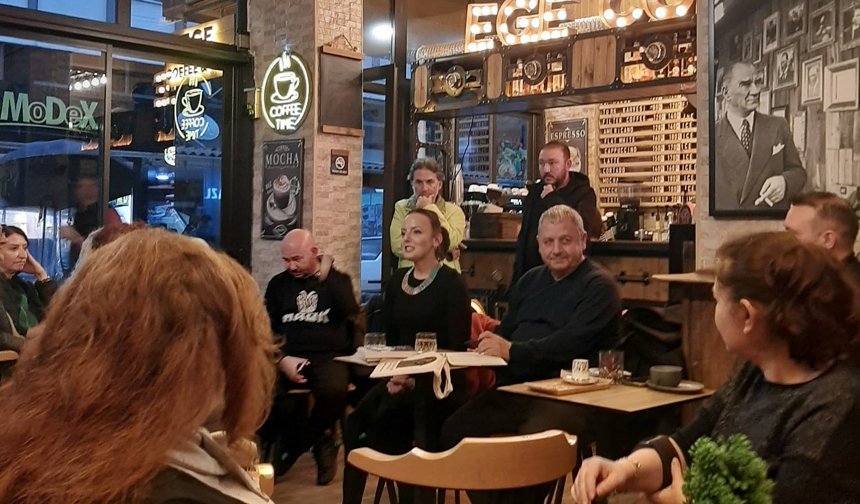 Dikili’de Athena’nın Rafı Sefa Taşkın’ı konuk etti