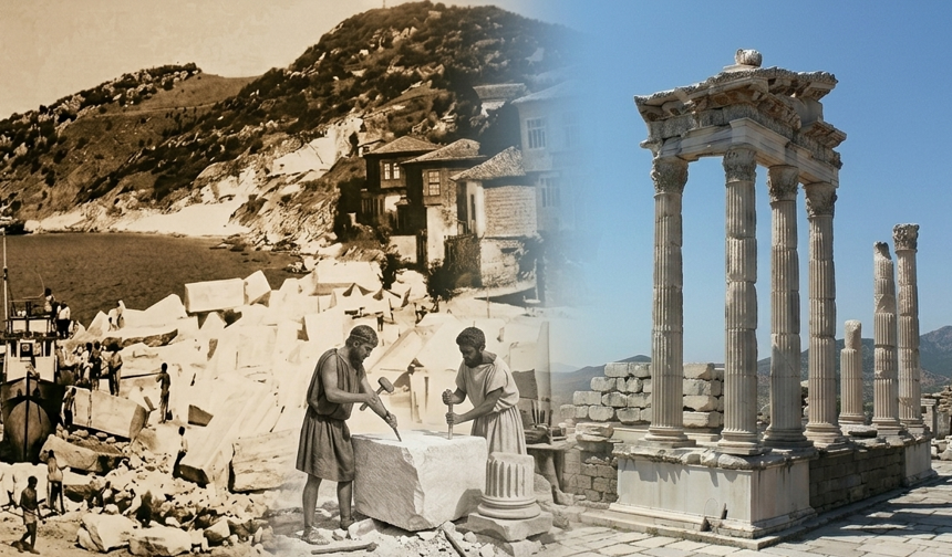 Marmara’dan Bergama’ya mermerin anlattığı….