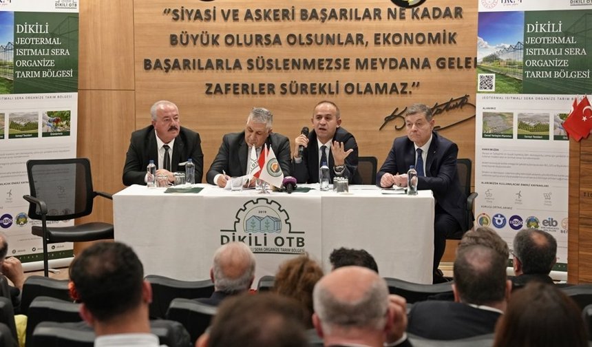 Dikili Jeotermal Sera OTB’de tahsis süreci başlıyor