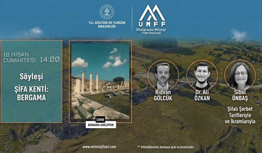 Bergama’da Mitoloji Film Festivali heyecanı