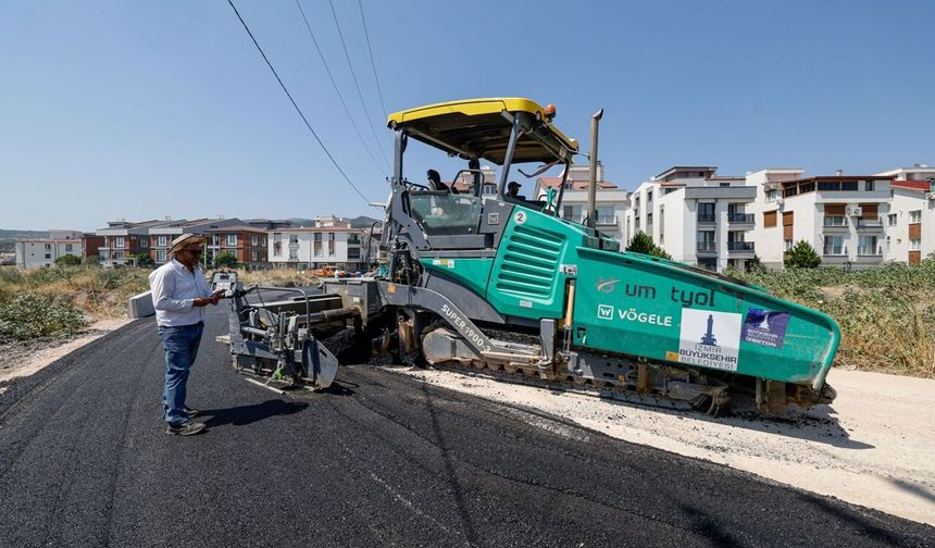Bergama’da yollar yenileniyor, ulaşım daha güvenli hale geliyor