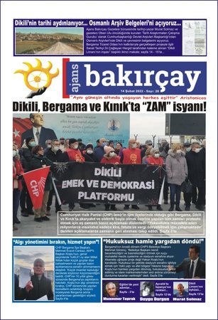 Ajans Bakırçay - 31.12.2021 Manşeti (Sayı 28)