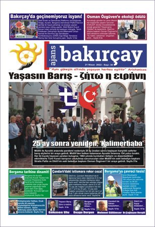 Ajans Bakırçay - 31.12.2021 Manşeti (Sayı 30)