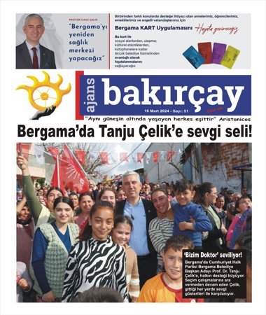 Ajans Bakırçay - 16.03.2023 Manşeti (Sayı 51)