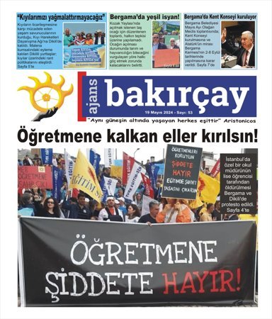 Ajans Bakırçay - 19.05.2023 Manşeti (Sayı 53)