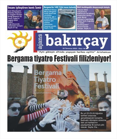 Ajans Bakırçay - 29.07.2025 Manşeti (Sayı 64)