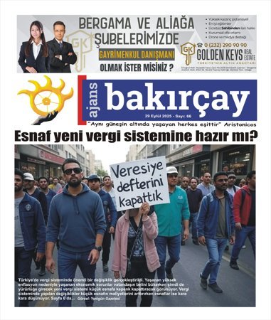 Ajans Bakırçay - 29.09.2025 Manşeti (Sayı 66)